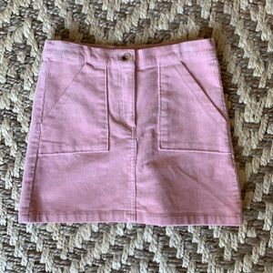 Corduroy skirt